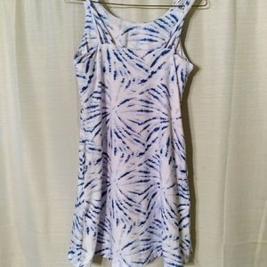 Kyodan dress firework tiedye pattern